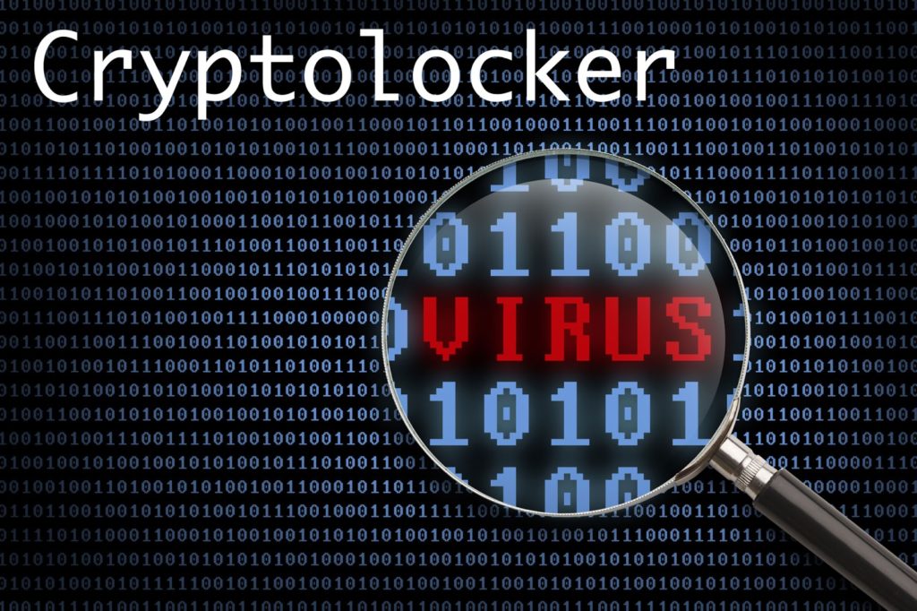 crypto locker virus magnifying glass image Computer Virus Removal Tutoring Princeton New Jersey